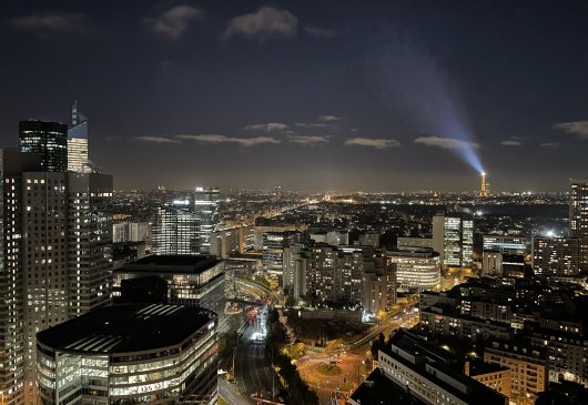 Studio - Vue panoramique sur Paris