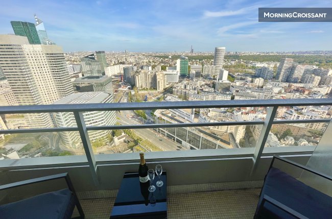 Studio - Vue panoramique sur Paris