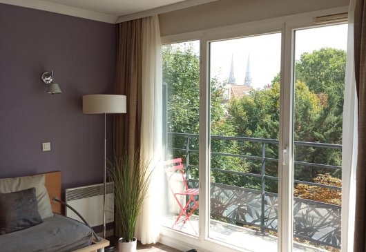 T2, balcon, Parc Buttes Chaumont