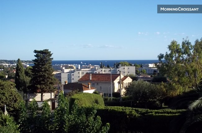 2 pièces vue mer et piscine Antibes