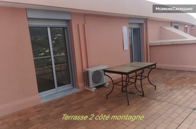 Appart av 2 gdes terrasses grasse