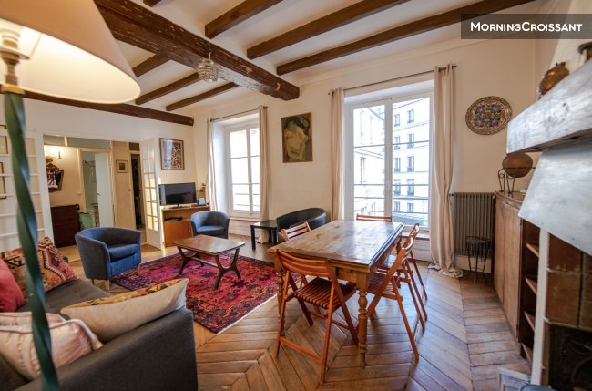 Tout le charme du Marais – apt 2 ch