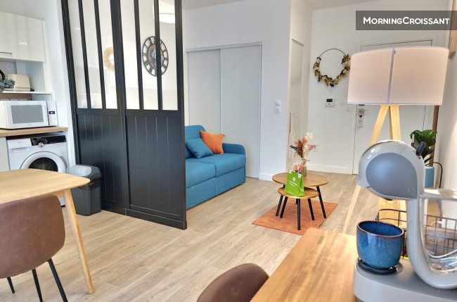 Grand studio en résidence