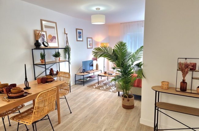 Appartement 2 chambres centre-ville