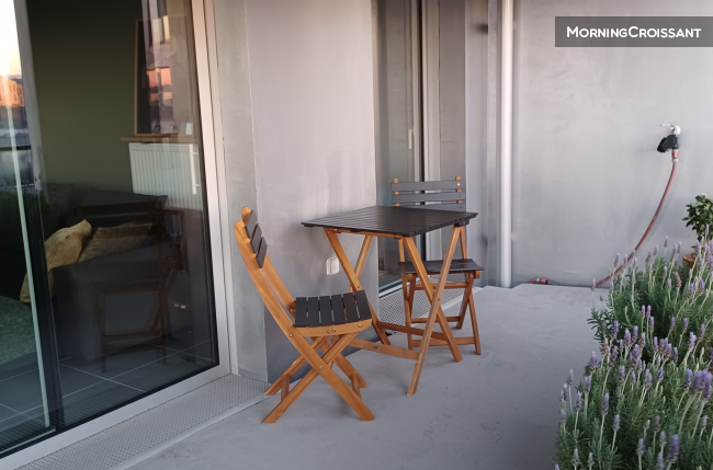 Appartement moderne avec vue