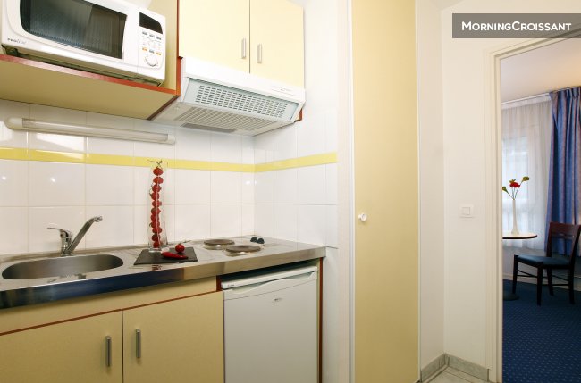 Beau studio avec services hôteliers