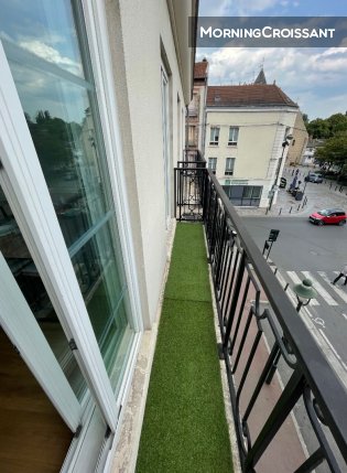 3 pièces, balcon, parking privé