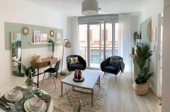 Appartement T1 bis en centre ville