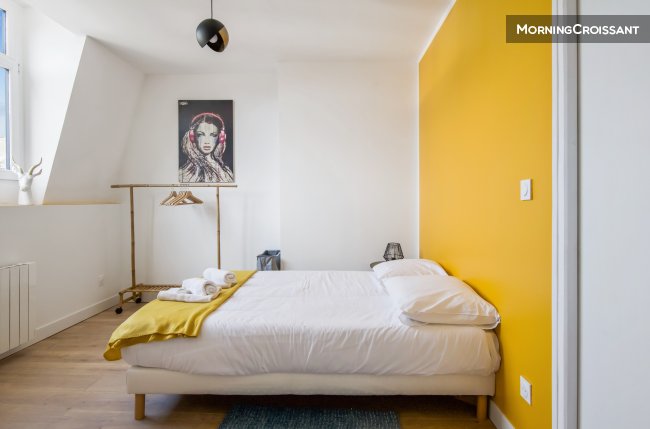 Chambre de dans un coliving à Lille