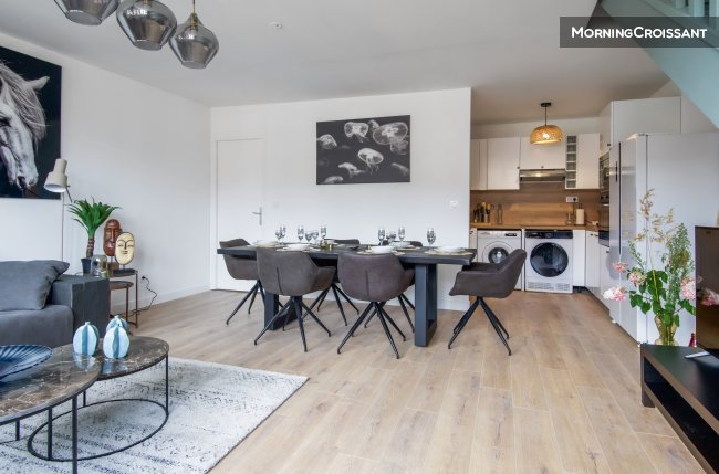Chambre de dans un coliving à Lille