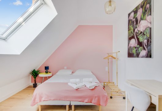 Chambre cosy dans un coliving