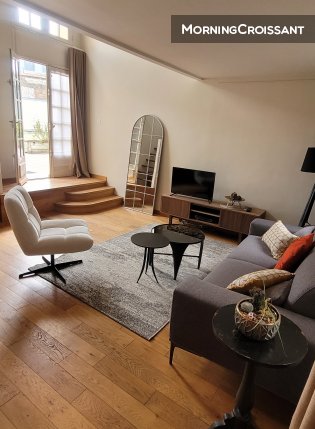 Duplex central avec parking