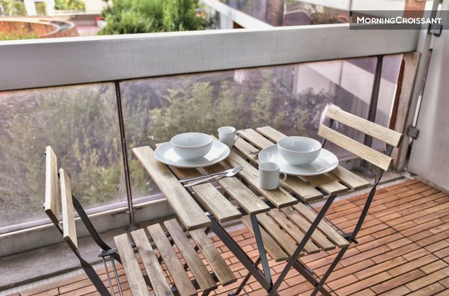 Beau studio avec balcon à Puteaux