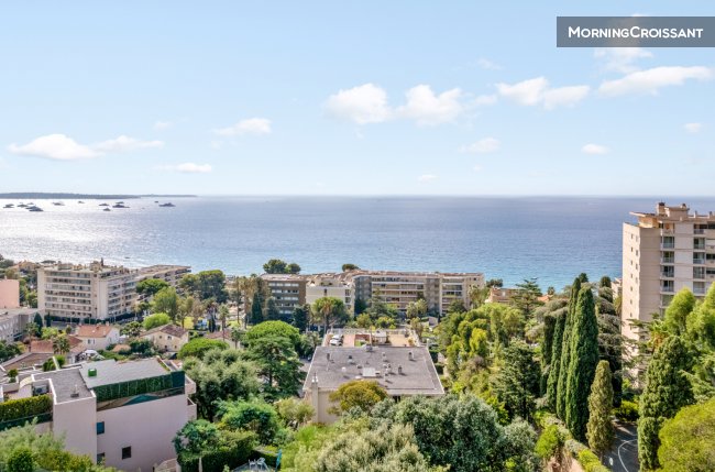 Lumineux T2 vue mer à Cannes