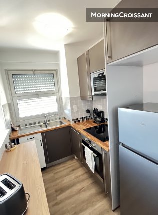 Appartement meublé T3 avec balcon