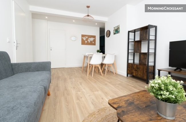 Appartement rénové avec 3 chambres