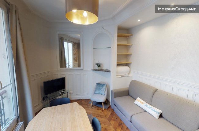 2 pièces 28m² Paris