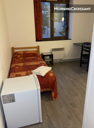 Chambre 14m² en résidence étudiante