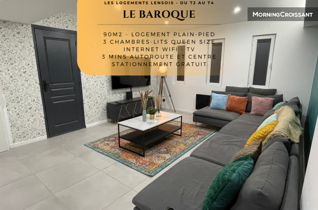 Le Baroque - appartement plain-pied