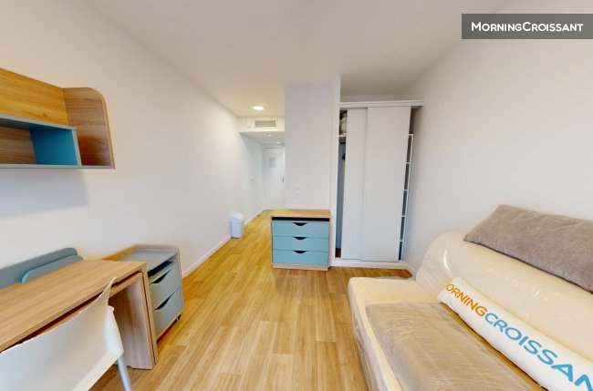 Studio dans résidence neuve