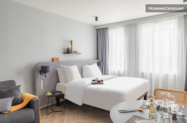 Beau studio avec services hôteliers