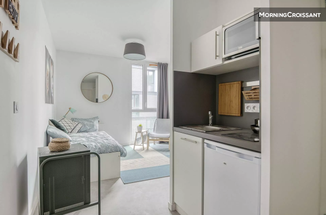 Studio T1 meublé - Lille