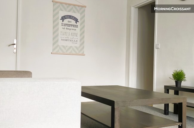 Appartement spacieux proche métro