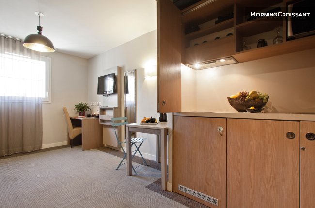 Beau studio avec service hôtelier