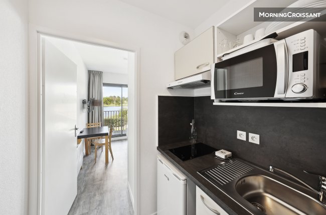 Studio tout équipé en résidence