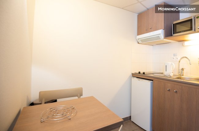Studio pour deux dans résidence