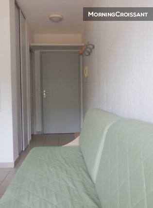 Studio en résidence salle de sport