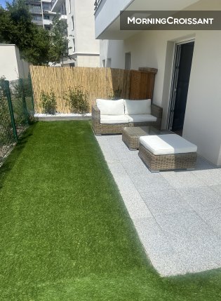 Appartement 3 pièces avec jardin