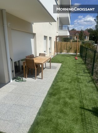 Appartement 3 pièces avec jardin