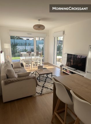 Appartement 3 pièces avec jardin