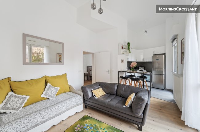 Chic apart terrace jardin parking