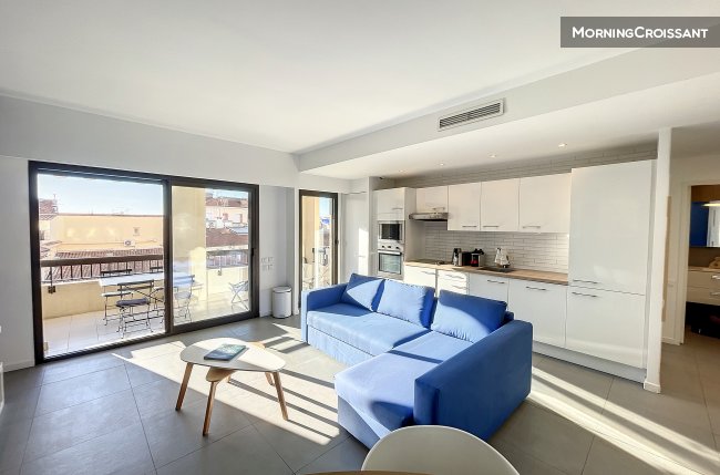 Superbe 2 pcs - 3 pers - terrasse