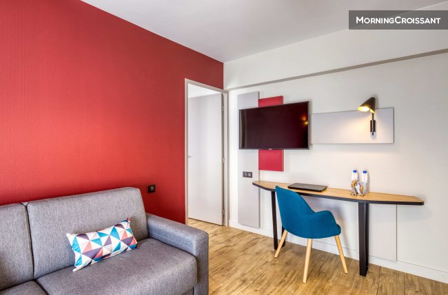 Beau T2 avec services hôteliers