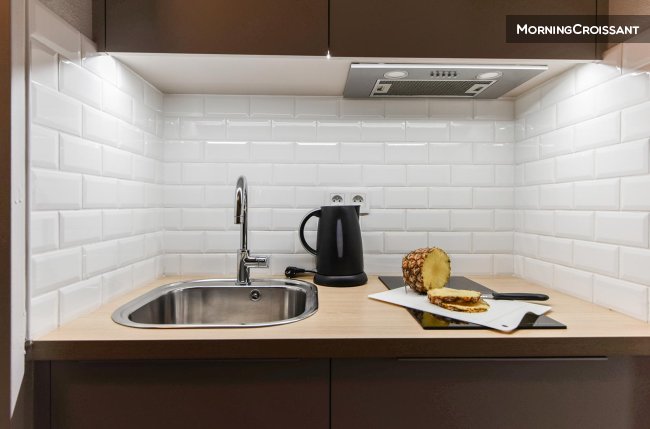 Beau studio avec services hôteliers