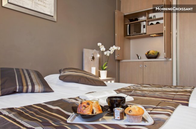 Beau T2 avec services hôteliers