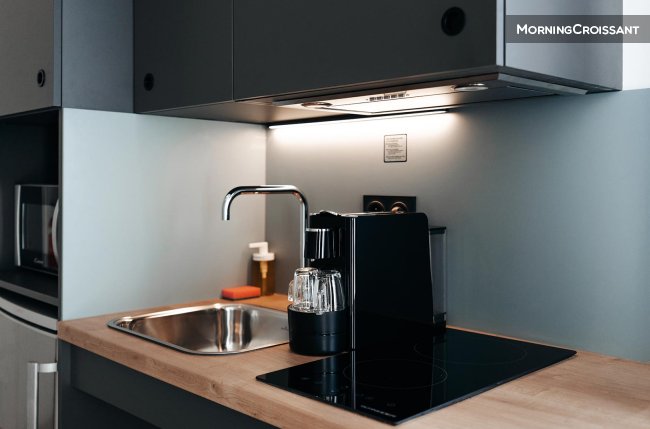 Beau studio avec services hôteliers
