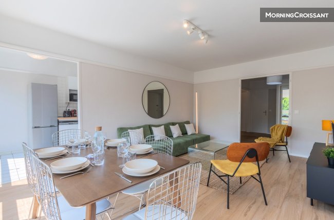 Appartement 3 ch + parking privé