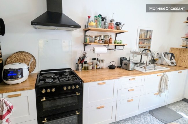 Appartement de 2 chambres jardin