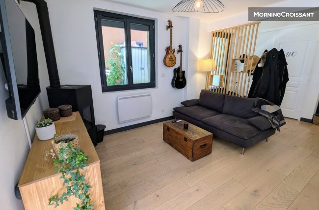 Appartement de 2 chambres jardin