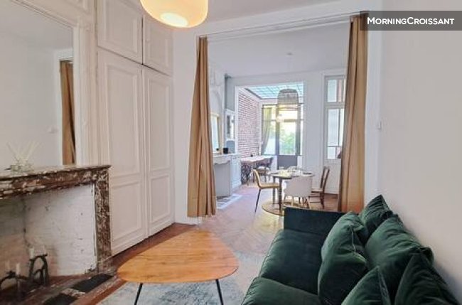 Beau T2 bis avec jardin