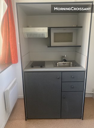 Studio 16m² en résidence étudiante