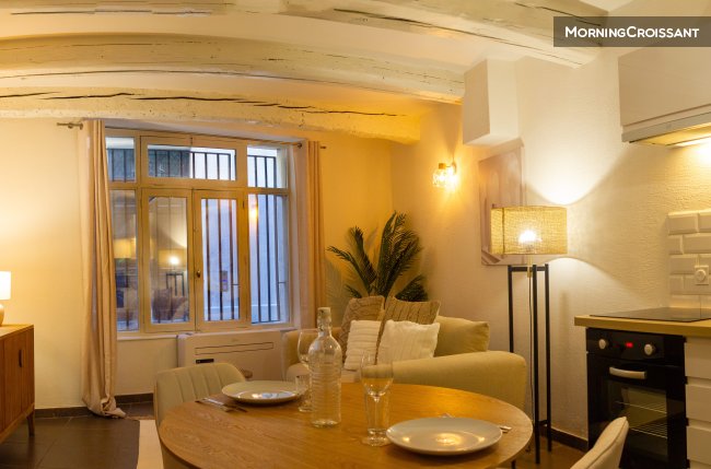 Au coeur d'Avignon T2 cour - clim