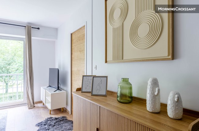 Appart 1 chambre + parking privé