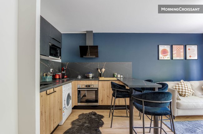 Appart 1 chambre + parking privé