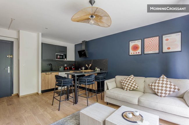 Appart 1 chambre + parking privé