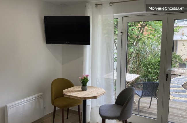 Studio cosy jardin, bord de marne